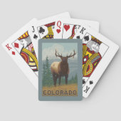 Elk SceneColorado Pokerkaarten (Achterkant)