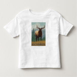 Elk SceneSouth Dakota Kinder Shirts