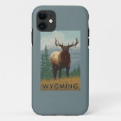 Elk SceneWyoming Case-Mate iPhone Case (Achterkant)