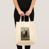Elk SceneWyoming Tote Bag (Voorkant (product))