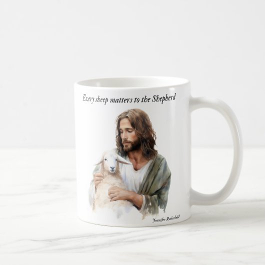 Elk schaap is belangrijk voor de herder koffiemok (Rechts)