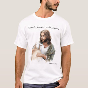 Elk schaap is belangrijk voor de herder t-shirt