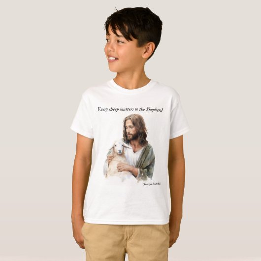 Elk schaap is belangrijk voor de herder t-shirt (Voorkant volledig)