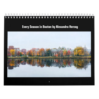 Elk seizoen in Boston Kalender