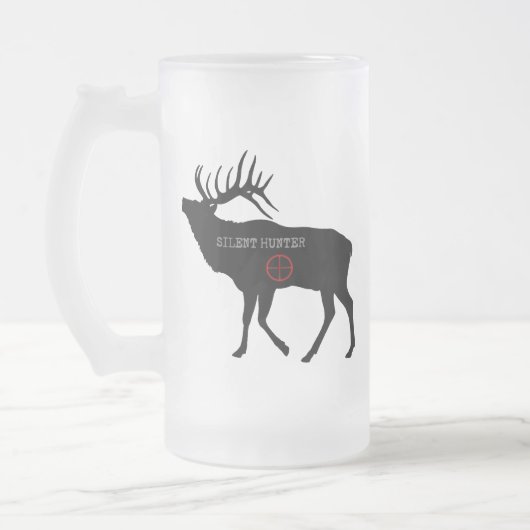 Elk Silent Hunter Red Reticle Matglas Bierpul (Links)