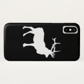Elk Silhouet Case-Mate iPhone Case (Achterkant (horizontaal))