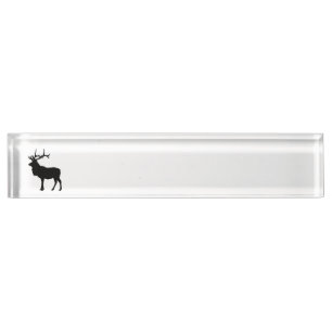 Elk Silhouet Naambordje