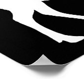 Elk Silhouet Poster (Hoek)