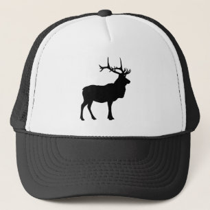 Elk Silhouet Trucker Pet