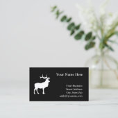 Elk Silhouet Visitekaartje (Staand voorkant)