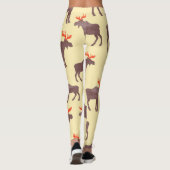 elk silhouet, waterverf leggings (Achterkant)