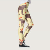elk silhouet, waterverf leggings (Rechts)