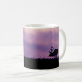 Elk Silhouette bij de Mok van Sunset Coffee (Voorkant rechts)