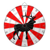 Elk Silhouette Dartbord (Voorkant)