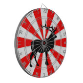 Elk Silhouette Dartbord (Voorkant Links)