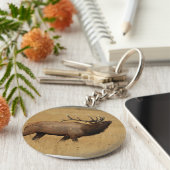 elk sleutelhanger (Zijkant)