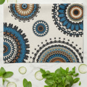 Elk soort Mandalas Theedoek (Gevouwen)