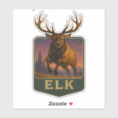 Elk Sticker (Vel)