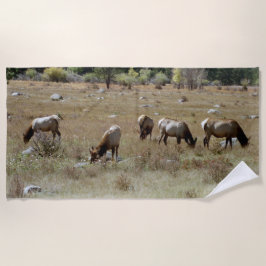 Elk strandhanddoek strandlaken