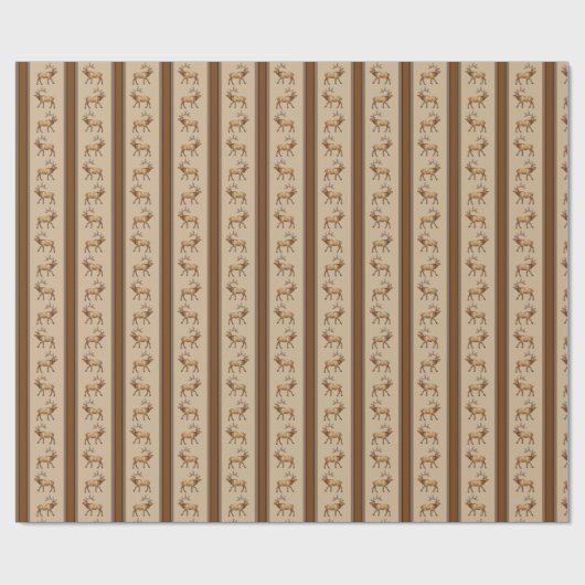 Elk Stripe Cadeaupapier (Vlak)