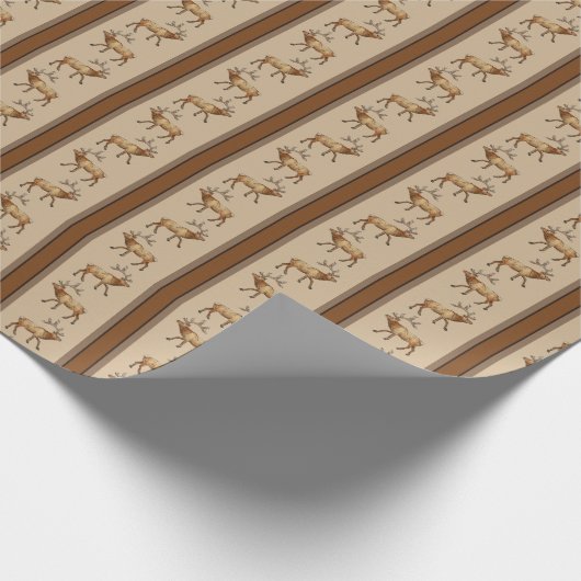 Elk Stripe  Cadeaupapier (Hoek)