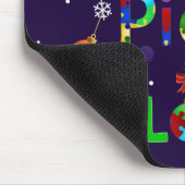 Elk stuk hoort bij Kerstmis Muismat (Hoek)