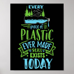 Elk stuk plastic ooit bestaat nog steeds.. poster