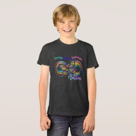 Elk stuk schijnt - Autism Butterfly T-shirt