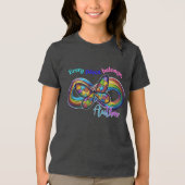 Elk stuk straalt – Autisme Vlinder T-shirt (Voorkant)