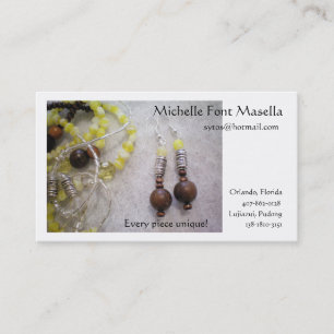 Elk stuk uniek visitekaartje