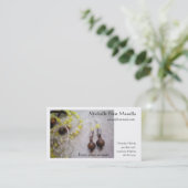 Elk stuk uniek visitekaartje (Staand voorkant)