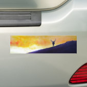 Elk Sunset Bumpersticker (Op auto)