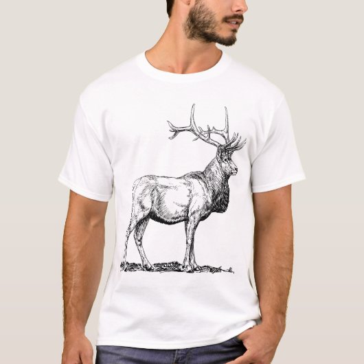 Elk T-shirt (Voorkant)