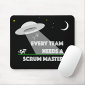 Elk team heeft een scrum master nodig - Mousepad Muismat (Met muis)