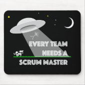 Elk team heeft een scrum master nodig - Mousepad Muismat (Voorkant)