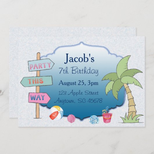 Elk thema Aangepast Kaart (Voorkant / Achterkant)