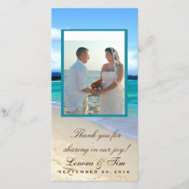 Elk thema bedankt je fotokaart