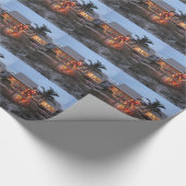 Elk thema Kerstmis Cadeaupapier (Hoek)