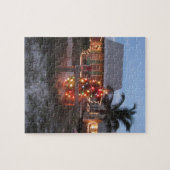 Elk thema Kerstmis Legpuzzel (Horizontaal)