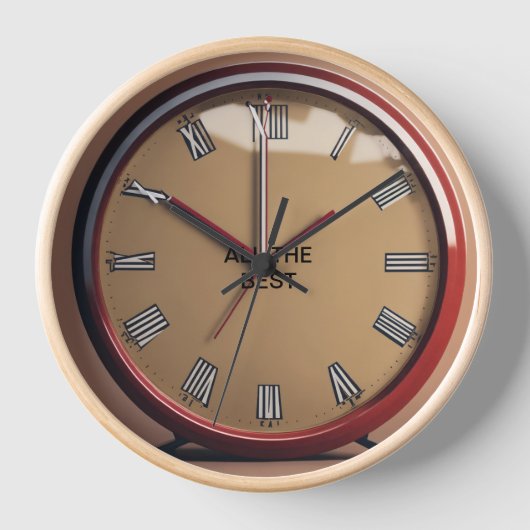 "Elk uur telt: creatieve klok Design" (Voorkant)