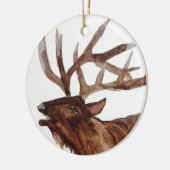 Elk van de kunstschilderafdrukken keramisch ornament (Links)