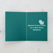 Elk van een Kaart van Kerstmis van de Tjilpen (Binnen)