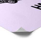 Elk Verjaardag Jaar Leuke Feiten Poster (Hoek)