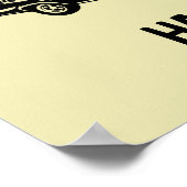 Elk Verjaardag Leuke Feiten Poster (Hoek)