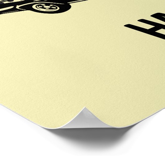 Elk Verjaardag Leuke Feiten Poster (Hoek)