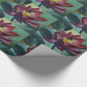 Elk Viering Bloemen Glossy Wrapping Papier, Cadeaupapier (Hoek)