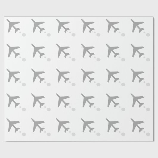 elk vliegtuig; cadeaupapier (Vlak)