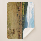 Elk wide angle sherpa blanket sherpa deken (Voorkant)