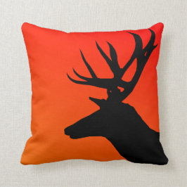 Elk Wild Animal Silhouette Design Kussen