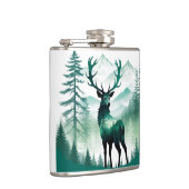 Elk Wildlife Animal Natuur Milieu Forest Art Heupfles (Rechts)